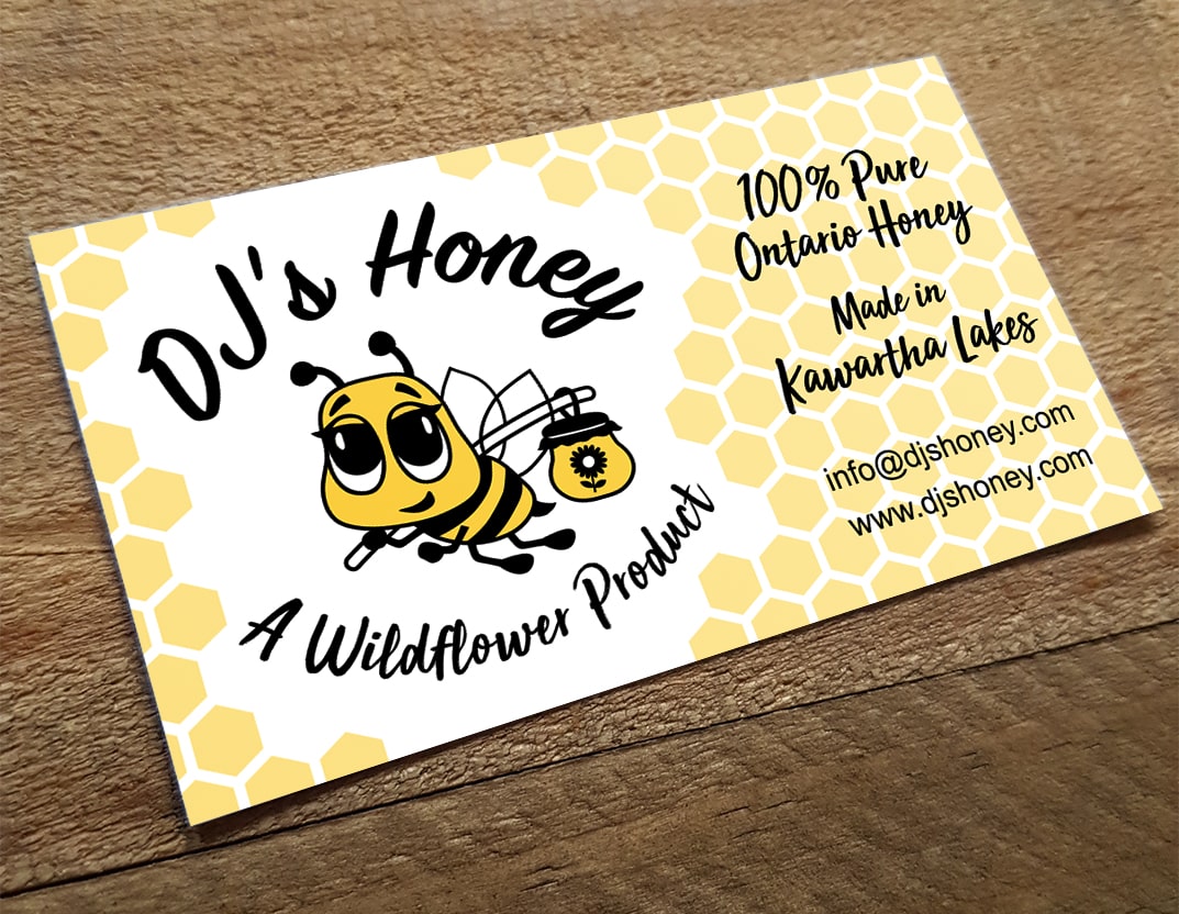 DJ’s Honey Business Cards